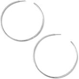 Thumbnail for your product : Ippolita Sterling Silver Hoop #5 Earrings with Diamonds (0.33ctw)