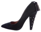 Thumbnail for your product : Mulberry Embellished Suede Pumps