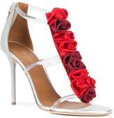 Thumbnail for your product : Malone Souliers floral embellished strappy sandals