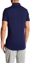 Thumbnail for your product : Kenneth Cole New York Woven Short Sleeve Polo