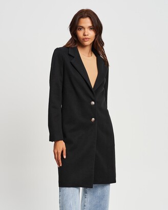 size 18 black coat