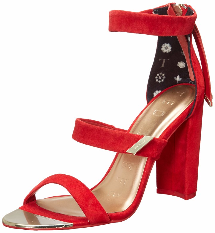 ted baker red sandals