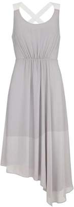 Mint Velvet Ivory Asymmetric Trapeze Dress
