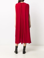 Thumbnail for your product : Acne Studios Draped Sleeveless Midi Dress