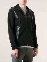 Thumbnail for your product : Marc by Marc Jacobs panelled panel hoodie