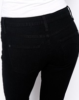 Thumbnail for your product : James Jeans Twiggy Washed Black Skinny 5 Pocket Legging Jeans