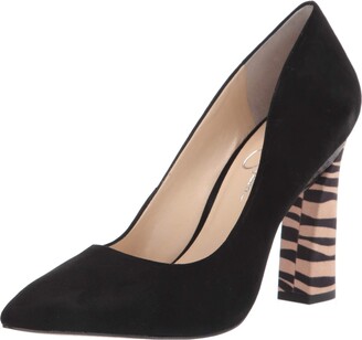 jessica simpson black suede pumps