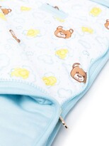 Thumbnail for your product : MOSCHINO BAMBINO Teddy Bear-print sleeping bag