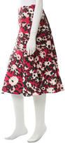 Thumbnail for your product : Marni Printed Knee-Length Skirt w/ Tags