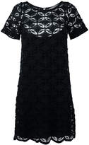 Thumbnail for your product : D-Exterior D.Exterior floral embroidered shift dress