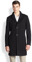 Thumbnail for your product : Saks Fifth Avenue Herringbone Wool Topcoat