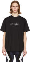 Thumbnail for your product : Givenchy Black Vintage Logo T-Shirt