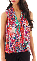 Thumbnail for your product : Bisou Bisou Twist High-Low Tank Top