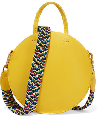 Clare Vivier Alistair Small Leather Shoulder Bag - Yellow