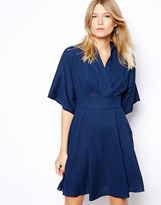 Thumbnail for your product : Love Kimono Sleeve Skater Dress