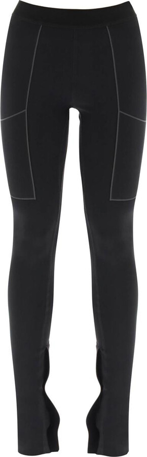 Faux Leather Stirrups Leggings - Black or Chocolate - Just $7