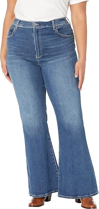 Abercrombie & Fitch Curve Love Ultra High-Rise Flare Jeans (Dark) Women's  Jeans - ShopStyle