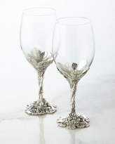 Thumbnail for your product : Arthur Court Grape Wine Glasses, Set of 2