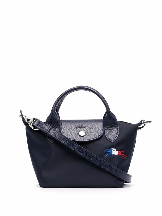 longchamp logo tote bag