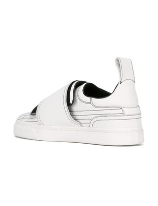 Paco Rabanne contoured effect sneakers