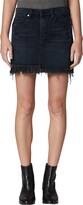 Thumbnail for your product : Blank NYC Asymmetrical Denim Miniskirt