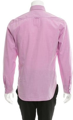 Paul Smith Pleated Button-Up Shirt