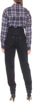 Thumbnail for your product : Isabel Marant Dustin high-rise straight jeans