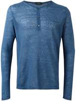 Thumbnail for your product : Zanone henley T-shirt