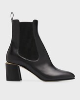 Thumbnail for your product : Jimmy Choo Thessaly Calfskin Chelsea Ankle Booties