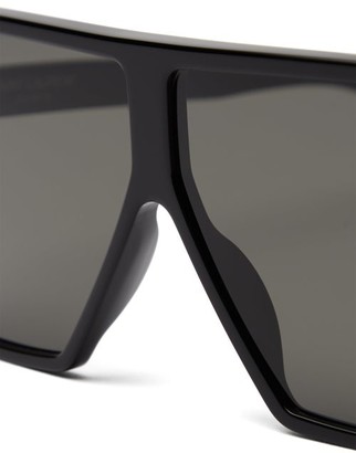 Saint Laurent Betty Square-frame Acetate Sunglasses - Black