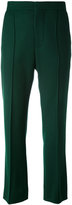 Marni - pantalon de tailleur crop - women - Spandex/Elasthanne/laine vierge - 42