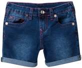 Thumbnail for your product : True Religion Neon Pink Single End Boyfriend Shorts (Big Girls)