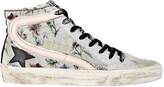 Thumbnail for your product : Golden Goose Slide Floral High-Top Sneakers