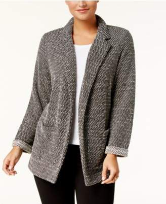 Style&Co. Style & Co French Terry Blazer, Created for Macy's