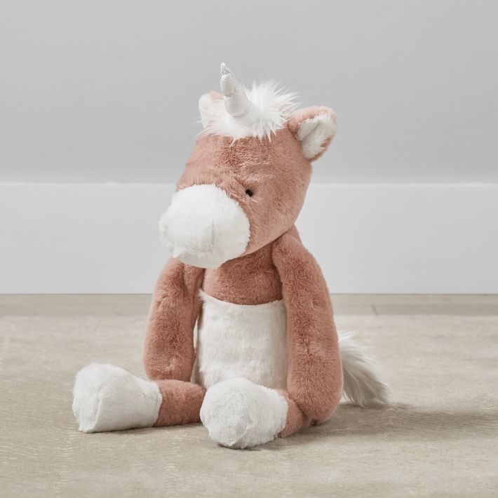 Plush Animal Unicorn, Pink