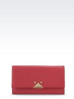 Thumbnail for your product : Emporio Armani Boarded Calfskin Purse With Chain