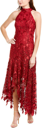 shoshanna red dress