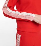 Thumbnail for your product : Stella McCartney Silk-trimmed wool sweater