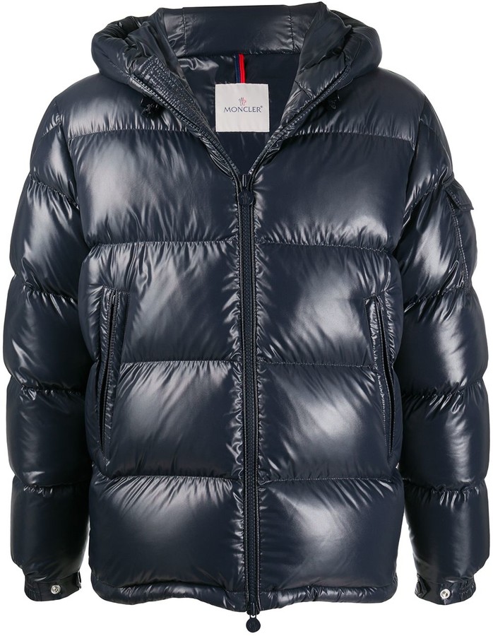Moncler Padded Hooded Jacket - ShopStyle Outerwear