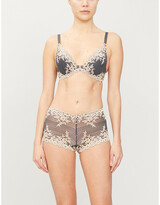 Thumbnail for your product : Wacoal Embrace Lace stretch-lace plunge underwired bra