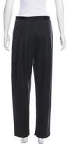 Thumbnail for your product : Giorgio Armani Mid-Rise Wool Pants