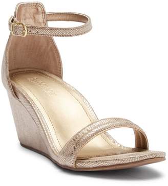 Kenneth Cole New York Kenneth Cole New York Cake Icing Ankle Strap Wedge Sandal