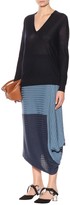 Thumbnail for your product : J.W.Anderson Asymmetrical linen skirt