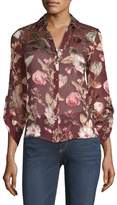 Thumbnail for your product : Alice + Olivia Eloise Button-Front Blouse