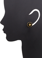 Thumbnail for your product : Miguel Ases Gold & Black Onyx Stud Earrings