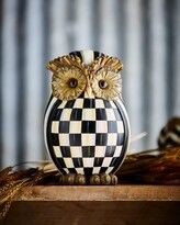 Thumbnail for your product : Mackenzie Childs Courtly Check Owl