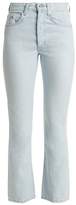 Thumbnail for your product : Eve Denim Jane High Rise Straight Leg Cropped Jeans - Womens - Light Blue