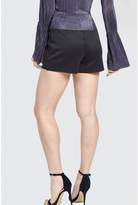 Thumbnail for your product : Select Fashion Fashion Womens Black Buckle Side Skort - size 6