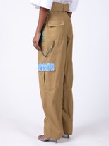 Thumbnail for your product : Rosie Assoulin High Waisted Patchwork Cargo Trousers