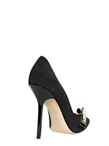 Thumbnail for your product : DSquared 1090 110mm Suede Bow Pumps